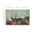 Tablou decorativ, 4570MONET023, Lemn, Multicolor