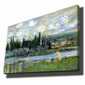 Tablou decorativ, 70100MONET032, Canvas, Lemn, Multicolor
