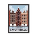 Tablou decorativ, Amsterdam 2 (35 x 45), Polistiren, Multicolor