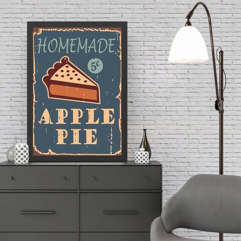Tablou decorativ, Apple Pie (35 x 45), Polistiren, Multicolor