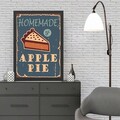 Tablou decorativ, Apple Pie (35 x 45), Polistiren, Multicolor