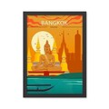 Tablou decorativ, Bangkok 2 (35 x 45), Polistiren, Multicolor