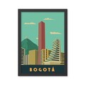 Tablou decorativ, Bogota (35 x 45), Polistiren, Multicolor