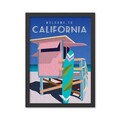 Tablou decorativ, California 2 (35 x 45), Polistiren, Multicolor