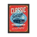 Tablou decorativ, Classic Garage (35 x 45), Polistiren, Multicolor