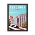 Tablou decorativ, Colombia (35 x 45), Polistiren, Multicolor