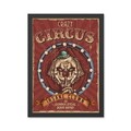 Tablou decorativ, Crazy Circus (35 x 45), Polistiren, Multicolor