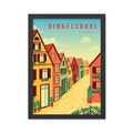 Tablou decorativ, Dinkelsbuhl (35 x 45), Polistiren, Multicolor