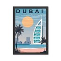 Tablou decorativ, Dubai (35 x 45), Polistiren, Multicolor