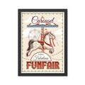 Tablou decorativ, Funfair (35 x 45), Polistiren, Multicolor
