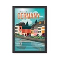 Tablou decorativ, Germany (35 x 45), Polistiren, Multicolor