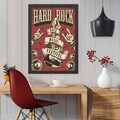 Tablou decorativ, Hard Rock (35 x 45), Polistiren, Multicolor