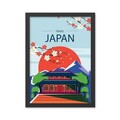 Tablou decorativ, Japan (35 x 45), Polistiren, Multicolor