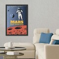 Tablou decorativ, Mars (35 x 45), Polistiren, Multicolor