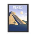 Tablou decorativ, Mexico (35 x 45), Polistiren, Multicolor