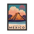 Tablou decorativ, Mexico 2 (35 x 45), Polistiren, Multicolor