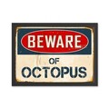 Tablou decorativ, Octupus (35 x 45), Polistiren, Multicolor