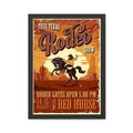Tablou decorativ, Rodeo (35 x 45), Polistiren, Multicolor