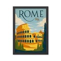 Tablou decorativ, Rome 2 (35 x 45), Polistiren, Multicolor