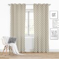 Draperie Clover Bez, Fashion Goods, 140x250, poliester, bej/alb