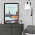Tablou decorativ, Stockholm (35 x 45), Polistiren, Multicolor