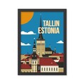 Tablou decorativ, Tallin (35 x 45), Polistiren, Multicolor