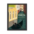 Tablou decorativ, Venezia (35 x 45), Polistiren, Multicolor