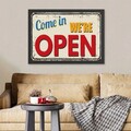 Tablou decorativ, We're Open 2 (35 x 45), Polistiren, Multicolor