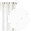 Draperie Crystal Biala, Fashion Goods, 140x250, poliester, alb