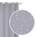 Draperie Dots Szara, Fashion Goods, 140x250 cm, poliester, gri/argintiu