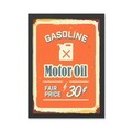 Tablou decorativ, Motor Oil 2 (55 x 75), MDF , Polistiren, Multicolor