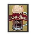 Tablou decorativ, Root Beer (55 x 75), MDF , Polistiren, Multicolor