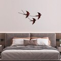 Decoratiune de perete, Wallow, Dimensiune: 42 x 70 cm, Multicolor