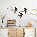 Decoratiune de perete, Wallow 2, Dimensiune: 42 x 70 cm, Multicolor