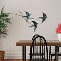 Decoratiune de perete, Wallow 3, Dimensiune: 42 x 70 cm, Multicolor