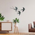 Decoratiune de perete, Wallow 3, Dimensiune: 42 x 70 cm, Multicolor