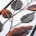 Decoratiune de perete, Fagus, Metal, Dimensiune: 32 x 90 cm, Multicolor