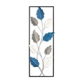 Decoratiune de perete, Fagus 2, Metal, Dimensiune: 32 x 90 cm, Multicolor