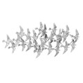 Decoratiune de perete, Martılar 2, Metal, Dimensiune: 124 x 59 cm, Multicolor