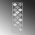 Decoratiune de perete, Fan 3, Metal, Dimensiune: 32 x 90 cm, Multicolor