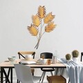 Decoratiune de perete, Toona Sinensis, Metal, Dimensiune: 72 x 108 cm, Multicolor