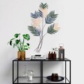 Decoratiune de perete, Toona Sinensis 3, Metal, Dimensiune: 72 x 108 cm, Multicolor