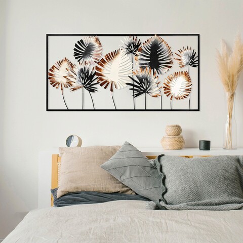 Decoratiune de perete, Yıldız 2, Metal, Dimensiune: 81 x 40 cm, Multicolor