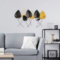 Decoratiune de perete, Casting Leaf, Metal, Dimensiune: 112 x 67 cm, Multicolor