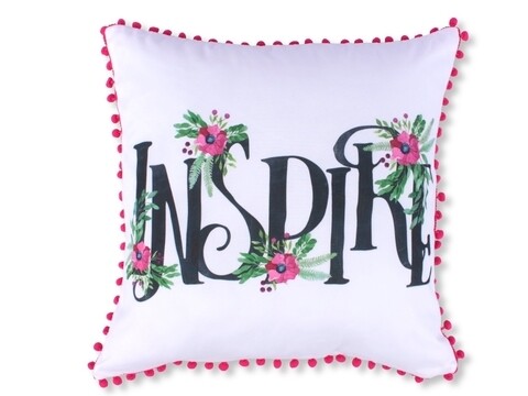 Fata de perna decorativa Inspire, Fashion Goods, 45x45 cm, poliester, multicolor