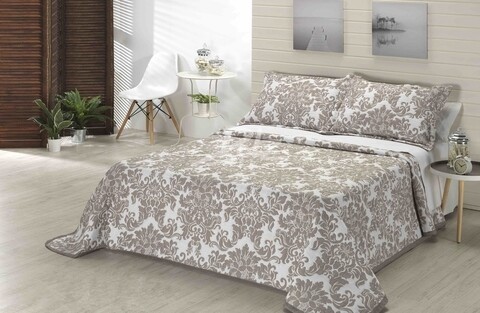 Cuvertura Royal Braz, Fashion Goods, 200x220 cm, microfibra, bej
