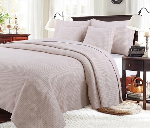 Cuvertura Bez, Fashion Goods, 200x220 cm, microfibra, roz