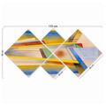 Set 4 tablouri decorative, 4MDF102424462, MDF, Imprimat UV, Multicolor