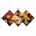 Set 4 tablouri decorative, 4MDF136447223, MDF, Imprimat UV, Multicolor