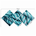 Set 4 tablouri decorative, 4MDF262573769, MDF, Imprimat UV, Multicolor